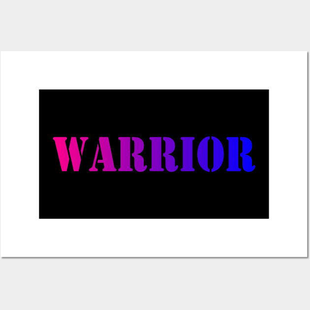 WARRIOR Wall Art by RENAN1989